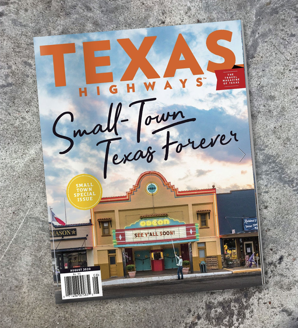 Texas Highways Aug 2020 cover